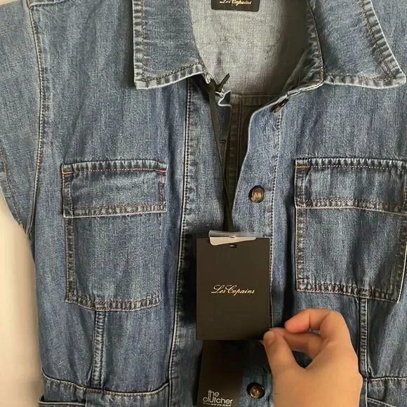 LES COPAINS
Denim dresses Size 42 New With Tags - Picture 9 of 9